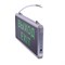 ULR-Q411 1W GREEN/SILVER ВЫХОД/EXIT Светильник светодиодный аварийного освещения с встроенным аккумулятором, AC/DС. Дневной свет (6500K). Корпус серебристый. ТМ Volpe. UL-00002921 - фото 89139