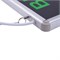 ULR-Q411 1W GREEN/SILVER ВЫХОД/EXIT Светильник светодиодный аварийного освещения с встроенным аккумулятором, AC/DС. Дневной свет (6500K). Корпус серебристый. ТМ Volpe. UL-00002921 - фото 89141