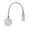 ULT-F21-3W/4000K IP20 SILVER Светильник светодиодный настенный гибкий для интерьерного освещения. 85-265В. Белый свет (4000К). Серебряный. TM Uniel UL-00004177 - фото 89539