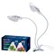 ULT-P35M-15W/SPLE/TM IP40 WHITE LEAF Светильник для растений светодиодный с таймером, на прищепке. Спектр для фотосинтеза. TM Uniel UL-00012580 - фото 89712