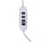 ULT-P35M-15W/SPLE/TM IP40 WHITE LEAF Светильник для растений светодиодный с таймером, на прищепке. Спектр для фотосинтеза. TM Uniel UL-00012580 - фото 89718