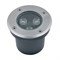 ULU-B10A-3W/RGB IP67 GREY Светильник светодиодный уличный. Архитектурный встраиваемый. RGB свет. Корпус серый. TM Uniel. UL-00006818 - фото 90111