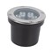 ULU-B11A-6W/RGB IP67 GREY Светильник светодиодный уличный. Архитектурный встраиваемый. RGB свет. Корпус серый. TM Uniel. UL-00006821 - фото 90153
