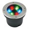 ULU-B11A-6W/RGB IP67 GREY Светильник светодиодный уличный. Архитектурный встраиваемый. RGB свет. Корпус серый. TM Uniel. UL-00006821 - фото 90158