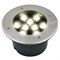ULU-B12A-9W/2700K IP67 GREY Светильник светодиодный уличный. Архитектурный встраиваемый. Теплый белый свет (2700К). Корпус серый. TM Uniel. UL-00006826 - фото 90164