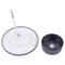 ULU-P35R-12W/3000K+4000K+6500K/D18 IP65 BLACK Светильник светодиодный уличный. Архитектурный накладной. С переключателем цвета свечения. Теплый(3000K)/Белый(4000K)/Дневной(6500K). Диаметр 18 см. Корпус черный. TM Uniel UL-00013632 - фото 90230