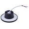ULU-P35R-6W/3000K+4000K+6500K/D12 IP65 BLACK Светильник светодиодный уличный. Архитектурный накладной. С переключателем цвета свечения. Теплый(3000K)/Белый(4000K)/Дневной(6500K). Диаметр 12 см. Корпус черный. TM Uniel UL-00013631 - фото 90262