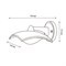 ULU-S10A-8W/4000K IP54 BLACK Светильник светодиодный уличный. Архитектурный накладной. Белый свет (4000K). Корпус черный. TM Uniel. UL-00005403 - фото 90304