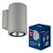 ULU-S21С-22W/2700K IP65 LIGHT GREY Светильник светодиодный уличный. Архитектурный накладной. Теплый белый свет (2700K). Корпус светло-серый. TM Uniel UL-00011082 - фото 90362