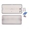 ULW-K25A 6W/4000K IP65 WHITE Светильник светодиодный влагозащищенный. Белый свет (4000K). 660Лм. Размер 220*105*50мм. Корпус белый. ТМ Uniel UL-00013350 - фото 90758