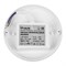 ULW-Q243 12W/4000К/NL SENSOR IP65 WHITE Светильник светодиодный влагозащищенный, с датчиком освещенности и движения. Дежурный/основной режимы. Круг. Белый свет(4000K). Диаметр 135мм. Белый. ТМ Volpe UL-00011716 - фото 90957