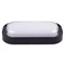 ULW-Q282 20W/3000K+4000K+6500K IP65 BLACK Светильник светодиодный влагозащищенный. Овал. Переключатель на корпусе: Теплый(3000K)/Белый(4000K)/Дневной(6500K). 255x128x50мм. Корпус черный. ТМ Volpe UL-00013661 - фото 90998