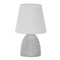 UML-B301 E14 LIGHT GREY Светильник настольный декоративный под лампу Е14, 40W. Механический выключатель. Светло-серый. ТМ Uniel UL-00010751 - фото 91373