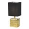 UML-B306 E14 GOLD/BLACK Светильник настольный декоративный под лампу Е14, 40W. Механический выключатель. Золотой/Черный. ТМ Uniel UL-00012422 - фото 91433