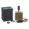 UML-B306 E14 GOLD/BLACK Светильник настольный декоративный под лампу Е14, 40W. Механический выключатель. Золотой/Черный. ТМ Uniel UL-00012422 - фото 91434