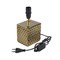 UML-B306 E14 GOLD/BLACK Светильник настольный декоративный под лампу Е14, 40W. Механический выключатель. Золотой/Черный. ТМ Uniel UL-00012422 - фото 91435