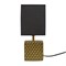 UML-B306 E14 GOLD/BLACK Светильник настольный декоративный под лампу Е14, 40W. Механический выключатель. Золотой/Черный. ТМ Uniel UL-00012422 - фото 91439