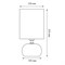UML-B307 E14 GOLD/COPPER Светильник настольный декоративный под лампу Е14, 40W. Механический выключатель. Золотой/Медный. ТМ Uniel UL-00012424 - фото 91451