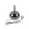UML-B307 E14 SILVER/WHITE Светильник настольный декоративный под лампу Е14, 40W. Механический выключатель. Серебристый/Белый. ТМ Uniel UL-00012423 - фото 91456