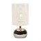 UML-B307 E14 SILVER/WHITE Светильник настольный декоративный под лампу Е14, 40W. Механический выключатель. Серебристый/Белый. ТМ Uniel UL-00012423 - фото 91460