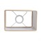 UML-B401 E27 LIGHT GREY/WOOD Светильник настольный декоративный под лампу Е27, 40W. Механический выключатель. Светло-серый. ТМ Uniel UL-00010956 - фото 91480