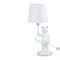 UML-B465 E14 WHITE Светильник настольный декоративный "Кот", под лампу Е14, 40W. Механический выключатель. Белый. ТМ Uniel UL-00011382 - фото 91513