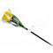 USL-C-452/PT305 YELLOW TULIP  Садовый светильник на солнечной батарее "Желтый тюльпан". Белый свет. 1*LR аккумулятор в/к. IP44. TM Uniel. UL-00004277 - фото 91880