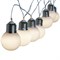USL-S-126/PT1800 FROST BULBS Садовая гирлянда на солнечной батарее «Матовые лампочки». 10 светодиодов. Теплый белый свет. 1*АА Ni-Mh аккумулятор в/к. IP44. TM Uniel UL-00012697 - фото 92080