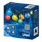 USL-S-231/PT4500 BUBBLE BALLS Садовая гирлянда на солнечной батарее «Шарики-пузырьки». 30 светодиодов. Разноцветный свет. 1*АА Ni-Mh аккумулятор в/к. IP44. TM Uniel UL-00012696 - фото 92249