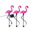 USL-S-833/PM530 FLAMINGO SET3 Садовый светильник на солнечной батарее «Фламинго», в комплекте из 3 штук. 6 светодиодов. Белый свет. 1*АA Ni-Mh аккумулятор в/к. IP44. TM Uniel UL-00012698 - фото 92434