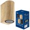 UUL-P52A 2х6W/GU10 IP65 PINE Светильник уличный, под две лампы GU10. Архитектурный накладной. Цвет корпуса сосна. TM Uniel UL-00010556 - фото 93119