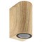 UUL-P52A 2х6W/GU10 IP65 PINE Светильник уличный, под две лампы GU10. Архитектурный накладной. Цвет корпуса сосна. TM Uniel UL-00010556 - фото 93124