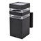 UUL-S23A 60W/E27 IP65 BLACK Светильник уличный, под лампу Е27. Архитектурный накладной. Корпус черный. TM Uniel UL-00012922 - фото 93182