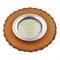 DLS-L140 GU5.3 GLASSY/GOLD Светильник декоративный встраиваемый, серия Luciole. Без лампы, цоколь GU5.3. Доп. светодиодная подсветка 3Вт. Стекло. Зеркальный/светло-желтый. ТМ Fametto UL-00003875 - фото 93398