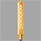 IL-V-L28A-60/GOLDEN/E27 CW01 Лампа накаливания Vintage. Форма «цилиндр», длина 185 мм. Форма нити CW. Картон. ТМ Uniel UL-00000484 - фото 93507