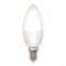 LED-C37-6W/3000K/E14/FR/SLS Лампа светодиодная. Форма "свеча", матовая. Теплый белый свет (3000K). ТМ Volpe UL-00008794 - фото 93786