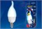 LED-CW37 7W/4000K/E14/FR/DIM PLP01WH Лампа светодиодная, диммируемая. Форма «свеча на ветру», матовая. Серия Яркая. Белый свет (4000K). Картон. ТМ Uniel. UL-00004298 - фото 93861