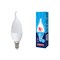 LED-CW37-9W/NW/E14/FR/NR Лампа светодиодная. Форма "свеча на ветру", матовая. Серия Norma. Белый свет (4000K). Картон. ТМ Volpe UL-00003808 - фото 93889