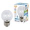 LED-D45-1W/6000K/E27/CL/С PINEAPPLE Лампа декоративная светодиодная. Форма "Ананас", прозрачная. Дневной свет (6000K). Картон. ТМ Volpe UL-00010065 - фото 93892