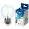 LED-G45-6W/NW/E27/CL GLA01TR Лампа светодиодная. Форма "шар", прозрачная. Серия Air. Белый свет (4000K). Картон. ТМ Uniel UL-00002208 - фото 94001