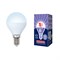 LED-G45-9W/DW/E14/FR/NR Лампа светодиодная. Форма "шар", матовая. Серия Norma. Дневной белый свет (6500K). Картон. ТМ Volpe UL-00003824 - фото 94047
