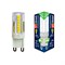 LED-JCD-5W/4000K/G9/CL GLZ09TR Лампа светодиодная, прозрачная. Белый свет (4000К). Картон. ТМ Uniel. UL-00006749 - фото 94131