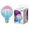 LED-SF01-4W/SOHO/E27/CW BLUE/WINE GLS77TR Лампа светодиодная SOHO. Синяя/винная колба. Спиральный филамент. Картон. ТМ Uniel UL-00005892 - фото 94266