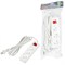 S-CU3-5B WHITE Удлинитель серии Ultra, шнур 5м., 3 гнезда, 10A, б/з. Белый. TM Uniel UL-00009996 - фото 94352