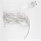 UCX-C12/01A-450 CLEAR Сетевой шнур с вилкой и выключателем. 1А, 250Вт, 4,5м. Прозрачный. ТМ Uniel UL-00007235 - фото 94653
