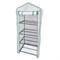 UGH-R20 H160 GREEN/WHITE Парник-стеллаж для рассады, 4 полки, 70x50x160см. Металлическая труба в ПВХ, цвет зеленый. Тент из армированного полиэтилена 135г/м2, цвет сетки белый. TM ФитоЛето UL-00011685 - фото 94919