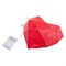 ULD-R511 3АА RED HEART Светильник декоративный «Красное сердце», на батарейках 3AA (не в/к). 100 светодиодов. Белый свет. Цвет корпуса красный. TM Uniel UL-00012221 - фото 95240