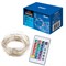 ULD-S1000-100/DTA/RC RGB IP44 Гирлянда светодиодная, 10м. 100 светодиодов. RGB свет. Пульт ДУ (в/к). Провод прозрачный. ТМ Uniel UL-00007180 - фото 95310