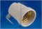 ULH-E27P-Ceramic Патрон керамический с держателем. Цоколь Е27 11023 - фото 95579