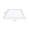 ULP-6060-42W/4000K EFFECTIVE WHITE Светильник светодиодный потолочный встраиваемый. Белый свет (4000K). Корпус белый. В комплекте с и/п. ТМ Uniel. UL-00004670 - фото 96023